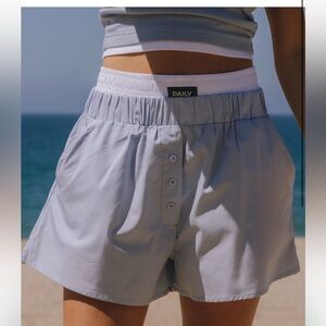 Daily drills double poplin resort shorts